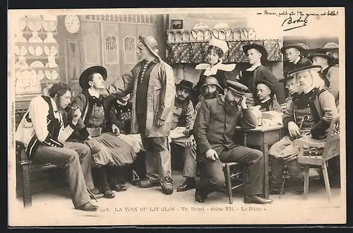 AK La Voix du Lit Clos, Th. Botrel, Scene VII, Le Pilote