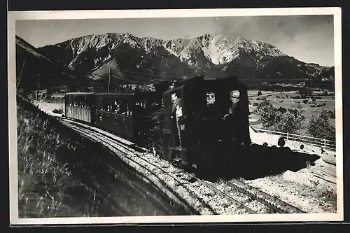 AK Puchberg am Schneeberg, Zahnradbahn auf den Hochschneeberg, Bergbahn