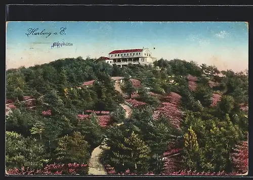 AK Harburg a. E., Blick auf die Sennhütte