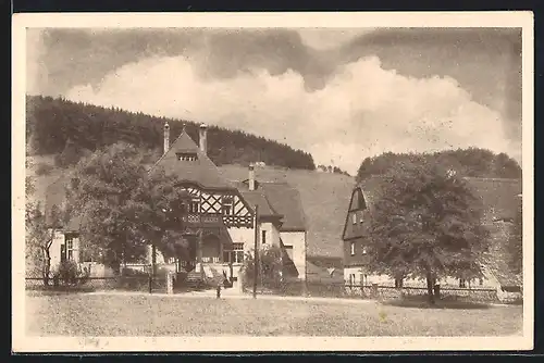 AK Oelsen, Erholungsheim des Heimatschutzes in Biendorf