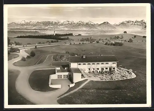 AK Autobahn-Rasthaus und Hotel Irschenberg an der Bundesautobahn München-Salzburg, Gesamtansicht