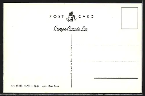 AK Passagierschiff MV Seven Seas in voller Fahrt