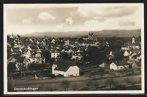 AK Donaueschingen, Totalansicht