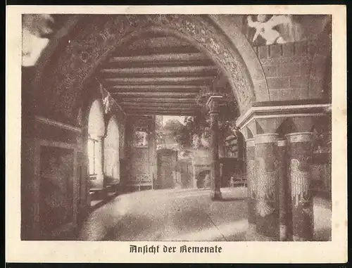 Notgeld Burg a. d. Wupper 1921, 25 Pfennig, Ansicht der Kemenate