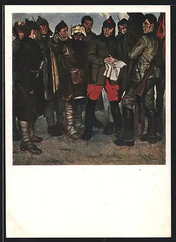 AK Gruppe von russischen Revolutionären, Russischer Bürgerkrieg