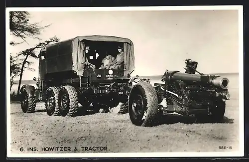 AK Ins. Howitzer & Tractor with Soldiers