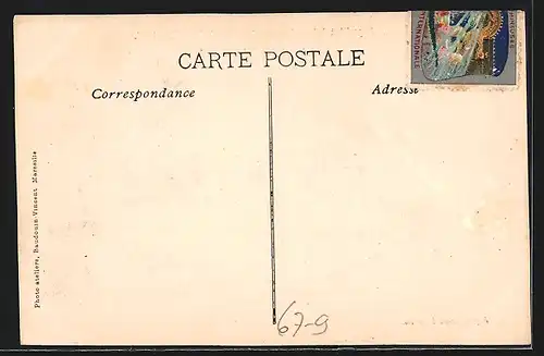 AK Marseille, Exposition internationale d`Electricité 1908, mas provencal, l`ensemble