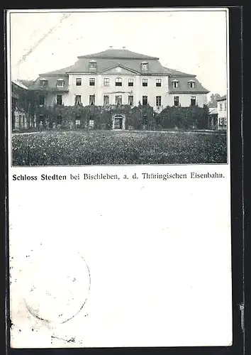 AK Bischleben bei Erfurt, Schloss Stedten