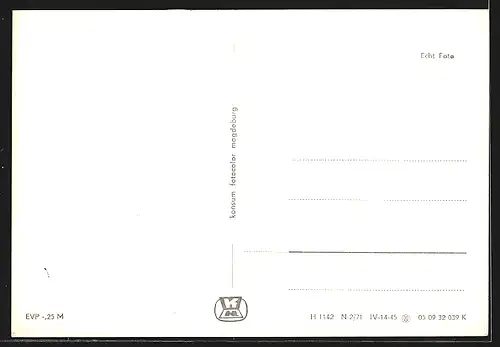 AK Erfurt, Konsum Marktkaffee, Marktstrasse 34 /35