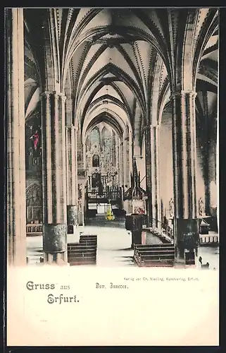 AK Erfurt, Dom, Inneres