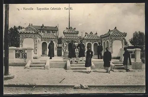 AK Marseille, Ausstellung, Exposition Coloniale, Van-Ki