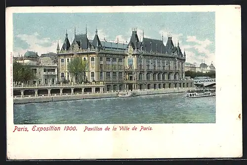 AK Paris, Exposition universelle de 1900, Pavillon de la Ville de Paris