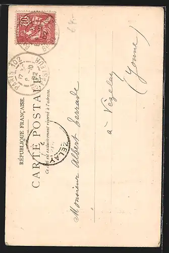 AK Paris, Exposition universelle de 1900, Porte Principale du Petit Palais