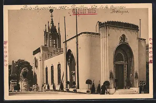 AK Paris, Internationale Kunst-Ausstellung 1925, Pavillions National de la Grande-Bretagne