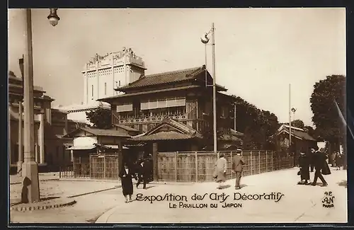 AK Paris, Exposition des Arts décoratifs 1925, Le Pavillon du Japon