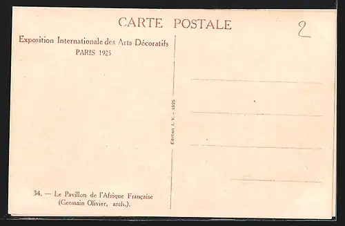 AK Paris, Exposition des Arts décoratifs 1925, Le Pavillon de l`Italie et le Pavillon du Tourisme