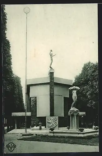 AK Paris, Exposition des Arts décoratifs 1925, Le Pavillon de la Republique Tcheco-Slovaque