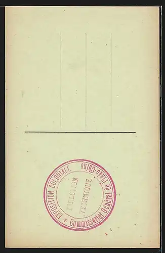 AK Marseille, Exposition coloniale 1922, Pagode sur l`eau