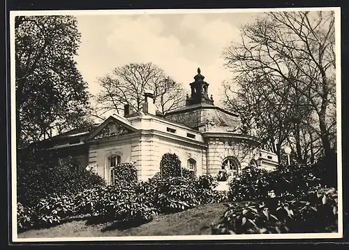 AK Düsseldorf, Gasthof Ananasberg mit Hofgarten