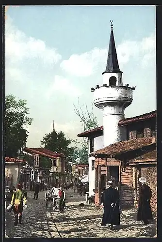 AK Constantinople, Une rue de Scutari