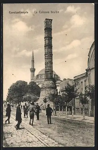 AK Constantinople, La Colonne brulée