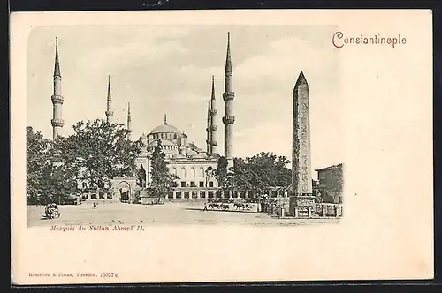 AK Constantinople, Mosquée du Sultan Ahmed II.