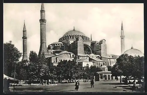 AK Constantinople, Mosquée Ste. Sophie