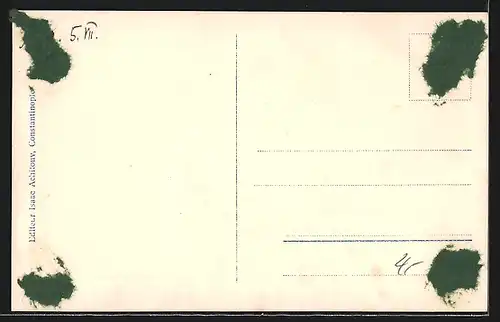 AK Constantinople, Mosquée Ahmed et l`Hippodrome