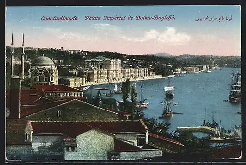 AK Constantinople, Palais Imperial de Dolma-Bagtche