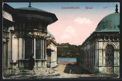AK Constantinople, Fontain et Turbes des Sultans à Eyoub