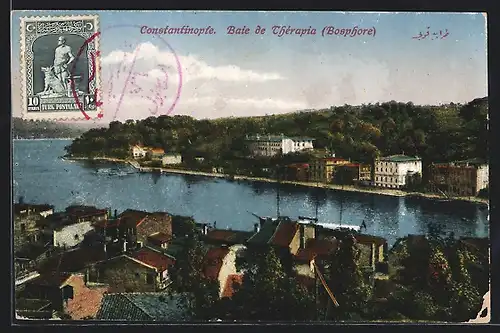 AK Constantinople, Baie de Thérapia (Bosphore)