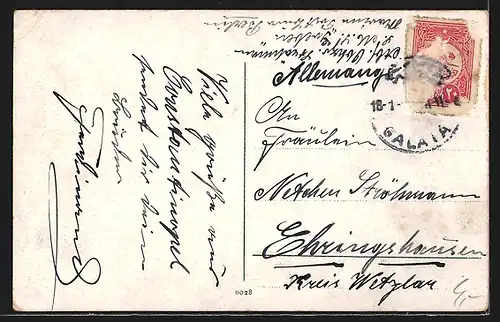 AK Constantinople, Hotel Splendide a Theraphie