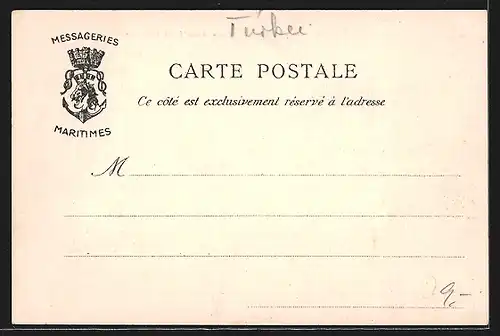 AK Mont-Pagos (Smyrne), Ruines d`un fort Génois