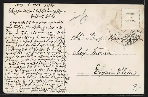 AK Smyrne, Campement de chameaux