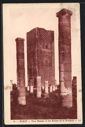 AK Rabat, Tour Hassan et les Ruines de la Mosquée