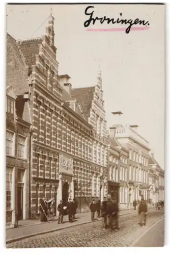 Fotografie Hermann Röttger, Groningen, Ansicht Groningen, Paleis van Justitie, Oude Boteringestraat 40