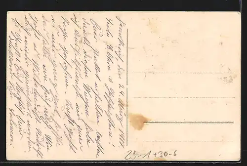 Foto-AK Fahrer in Militärauto