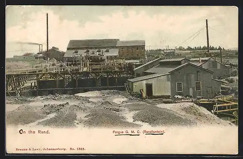 AK Randfontein, Porges G. M. C., On the Rand