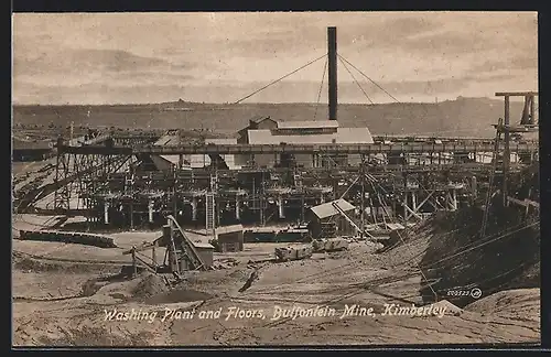 AK Kimberley, Bulfontein Mine, Washing Plant and Floors