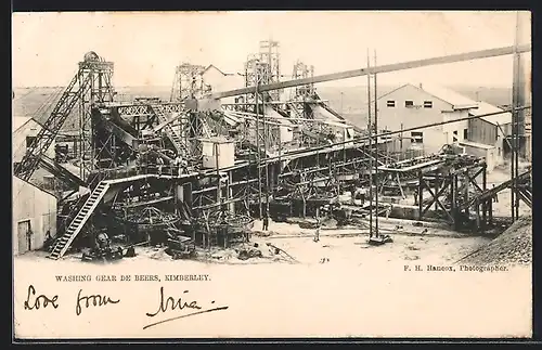 AK Kimberley, De Beers, Washing Gear