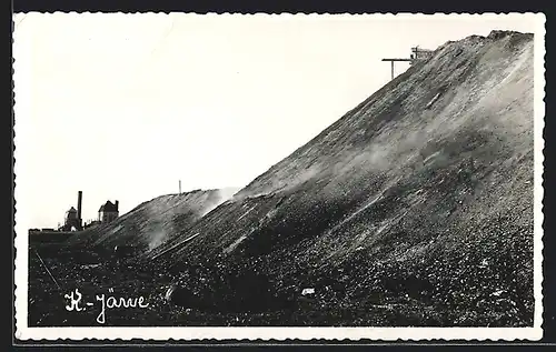 AK Kohtla-Järve, Ölschiefer-Bergbau, Abraumhalde