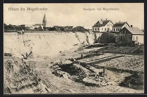 AK Mogeltonder, Sandgrav ved Mogeltonder, Steinbruch /Kiesgrube
