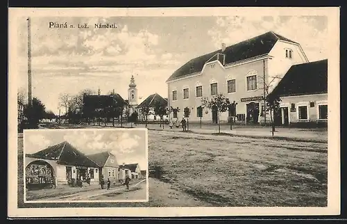 AK Planá n. Luz., Námesti, Handlung Alois Vogel