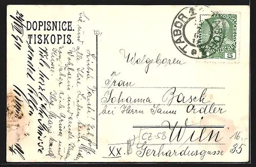 AK Tabor, Geschäfte am Marktplatz