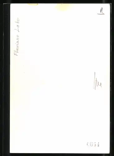 AK Opernsänger Flaviano Labo mit original Autograph