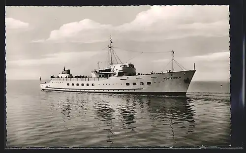 AK Bäderschiff Rüstringen in Fahrt