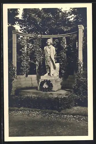 AK Wien, Beethovendenkmal im Heiligenstädterpark