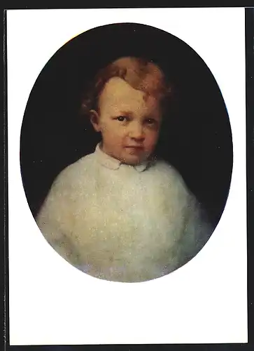 Künstler-AK Lenin als kleiner Bursche