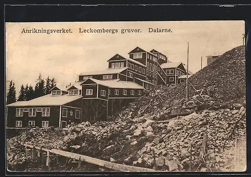 AK Ludvika, Anrikningsverket, Leckombergs gruvor, dalarne