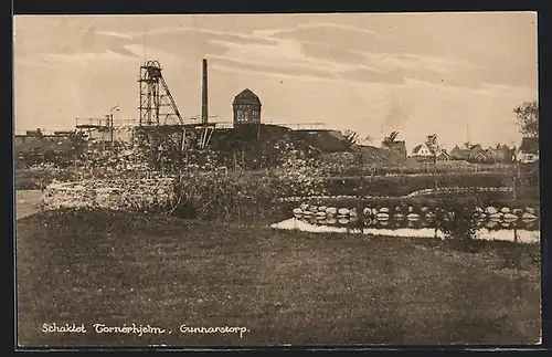 AK Gunnarstorp, Schaktet Tornérhjelm, Bergbau